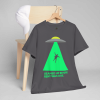 “Beamed Up Before Rent Was Due” – Hilariously Relatable UFO Tee